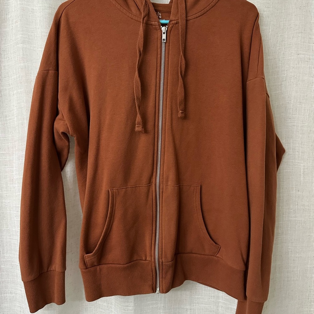 Time and Tru Women's Brown Hoodie